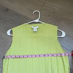 House of Harlow 1960 lime green yellow cropped ribbed tank top size M womens Size M Photo 4