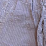 Free People cotton linen blend pants trousers high waisted pleated wide leg Sz 0 Photo 4