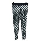 Nike ‎ Dri-FIT Relay Tights Womens Medium Black White Patterned Athletic Leggings Photo 1