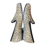 Munro Shoes Women Size 8N Brown Suede Leopard Print Loafer Flats Slip On Comfort Photo 4