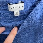 Gianni Bini  Blue Ruched Bodycon Dress XS Photo 3