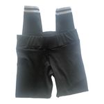 Varsity Spirit  Women’s‎ Black Ankle Hem Stripe Size S Leggings Photo 3
