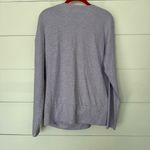 White House | Black Market  Women’s Large Split Surplice Purple Top New Photo 3