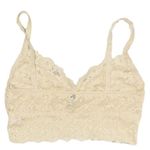 Wishlist Lace Bralette Bra Top Spaghetti Straps Womens Size Small Cream Photo 1