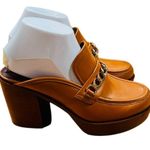 Franco Sarto Women's L-katraclog Mules Caramel Light Brown Size 8.5 Photo 5