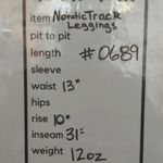 NordicTrack Leggings Black Zip Ankle Woman's Size Small Drawstring Athletic Photo 9