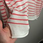 Adrienne Vittadini Capri Striped Knit Sweater Size Large Photo 4