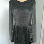 SheIn Shiny peplum top Photo 0