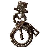 Vintage Snowman Rhinestone Moving Scarf Christmas Holiday Women’s Brooch Pin Red Photo 3