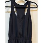Amanda Uprichard  Cargo Dress Black‎  Size P Black Athlesiure Casual Photo 3