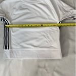 Athleta ‎ 24/7 Striped Crew Sweatshirt - White Black Stripe - Size xs Photo 6