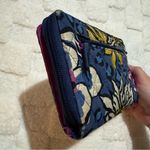 Vera Bradley African Violet Turn Lock Quilted Wallet Retired Pattern 7.5” x 4.5” Photo 5