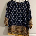 Renee C aztec blouse Photo 0