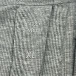 Cozy Earth Women Bamboo Rib Knit Boyfriend Sleep Dress Grey Gray‎ Womens Size XL Gray Photo 3