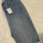 Good American NWT  ‘90S Bermuda Distressed Denim Jean Shorts Plus Women's Size 20 Photo 0