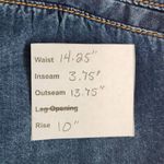 Kensie  Chambray Shorts with Tie at Waist NWT Size 2 Lightweight Jean Shorts Photo 9