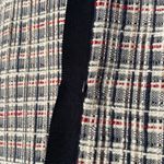 J.Crew  Women's Cotton Tweed Blazer - Blue, White, Red Preppy Americana Academic Photo 10