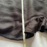 Saks 5th Avenue Sak’s Fifth Ave Linen Black Tiered Summer Dress Photo 6