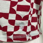 Free People  FP Movement geometric red short sleeve cropped tee size XS Photo 8