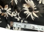 Victoria's Secret Vintage Y2K Black White Floral Daisy Style Chiffon Cover Up Pants size Medium Photo 9