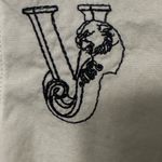 Versace Jeans Embroidered Logo Button Up Blouse Size Small Photo 4