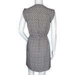 Loft  Dress Womens XSP Black White‎ Floral Flower Mini Casual Party Career Office Photo 3