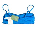 ANDIE Swim Top Sz M Blue Newport Bandeau Cottage Sporty Preppy Feminine Boho NWT Photo 4
