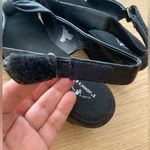 st. john's bay ST.John’s Bay Black Knotted Wedge Sandals 11 Photo 4