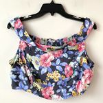 Free People  Intimately Floral Off The Shoulder Crop Top L Photo 0