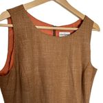 J'Envie Sport New York Vintage Sleeveless Burnt Orange Dress 8 Photo 6