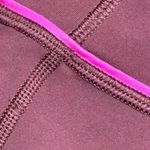 Lululemon  $98 Pace Queen Tight *Full On Luxtreme Bordeaux Drama / Raspberry Sz 6 Photo 5