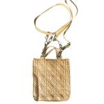 ZARA  Quilted Satchel Style Small Tote Bag‎ Mustard Yellow Photo 1