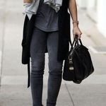 Mossimo Supply Co Charcoal Skinny Ankle Jeggins Photo 0