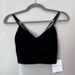 Beyond Yoga NEW Velvet VIP Long Line Adjustable Strap Sports Bra Black S Photo 1