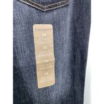 Jeanstar Women Y2K Low Rise Flare Jeans Size 12 NWT Festival Dark Wash Grunge Blue Photo 7