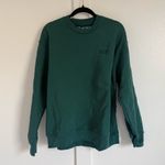 Set Active  Green Oversized Crewneck Sweatshirt Photo 1