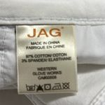 Jag jeans Jag White Cotton Stretch Denim 5 Pocket Casual Jean Mini Midi Skirt Womens 8 Photo 10