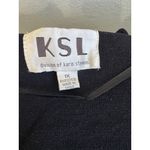 Karin Stevens KSL Black Ruffle Trim Shrug Cardigan 1X Photo 3