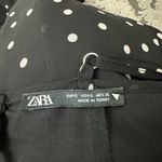 ZARA  Black & White Polkadot Dress Size Small Photo 2
