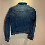 ZARA  Women’s Distressed Denim Jacket Jean Jacket Coat Size Small Photo 10