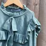 ZARA women’s Ruffle knit sweater with Bow Photo 13