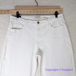 New! Jen 7 by 7 for All Mankind ivory white cropped‎ wide leg jeans, size 12 Photo 2