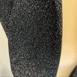 Furla Metallic Knit Scarf, Wool, Black & Gray, Reversible,Designer Luxury, NWT Photo 8