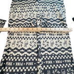 PINK - Victoria's Secret  XS Pajama Jumpsuit One Piece Sleepwear Peace Sign Thermal Photo 5