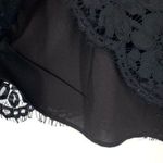 CeCe by Cynthia Steffe Women's Ingrid Black Cutaway Lace Shift Dress Photo 8