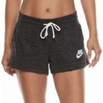 Nike ‎ Women’s Sz L Dark Heather Gray Gym Vintage Shorts Photo 0