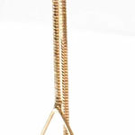 Sam Edelman NEW - Sleek & Modern Two Part Gold Geometric Diamond Shape Drop Dangle Earrings Photo 0