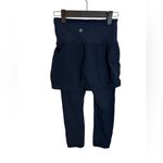 Athleta  Navy Blue Elation 2 in 1 Skirt Tights Photo 1