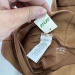 Aerie  Bikini Bottom Womens XS‎ Brown Orange High Cut Cheeky High Waisted Photo 5