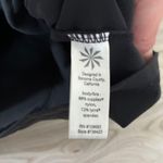 Athleta  Sizzle Black Halter Neck Midi Dress Size 2 Supplex Lycra Photo 3